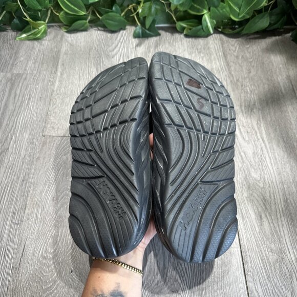 Hoka One One Ora Recovery Black Thong Slides Sandals Mens Size 8 main image 8